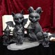 thumbnail image 2 of Mystic Cat Statue with Witch Hat, a great gift for the lovely Witch in your life.(10.5*6.2 cm), 2 of 5