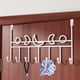 thumbnail image 4 of XWSHYW Contenedores de Almacenamiento Ganchos Detrás de La Puerta Estantes para Colgar En La Puerta Perchas Tipo Puerta Trasera No Necesitan Agujero Dormitorio Detrás Del Gancho Almacenamiento de Rop, 4 of 6