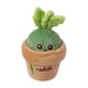 thumbnail image 4 of Llavero de peluche de zanahoria con colgante de rábano relleno, verdura suave para jugar verde, 4 of 9