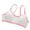 Pink, variant on CYRBOKO Girls Bars, Cotton Cami Breathable Comfortable Soft Teen Girls Bras White Size 7-12 T