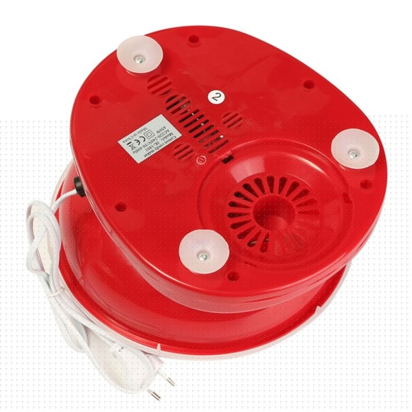 thumbnail image 4 of Mini máquina eléctrica portátil para hacer dulces de algodón de hadas NikouMX color rojo 220V, 4 of 8