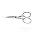 thumbnail image 2 of Famore 4 Inch Large Ring Fine Point Straight Embroidery Scissors, 2 of 4