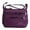 Dark Purple, variant on Crossbody Bag for Women Multi Pockets Cross Body Purses for Women Color Black Size One Size