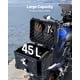 thumbnail image 3 of VEVOR Baúl superior universal para motocicleta de 45 l con revestimiento de cuero, 3 of 9