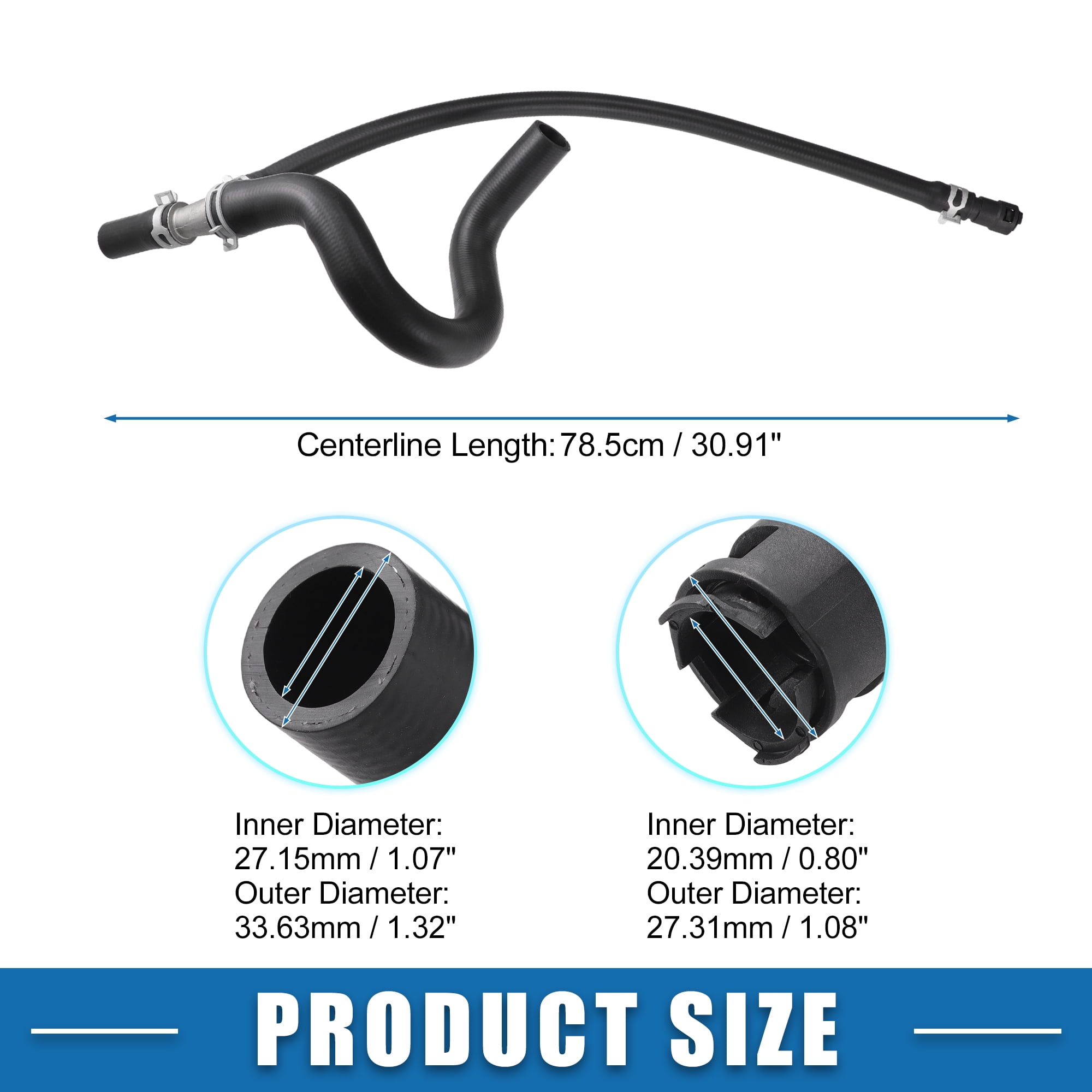 Unique Bargains Assembly Radiator Heater Outlet Hose for GMC Yukon XL 1500