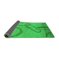 thumbnail image 2 of Ahgly Company Indoor Rectangle Oriental Green Industrial Area Rugs, 4' x 6', 2 of 4