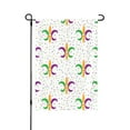 thumbnail image 5 of Sigee Mardi Gras Carnival1 for Live Happy Decorative Small Garden Flag,Double Sided Yard Flags Holiday Garden Flags for All Seasons, 5 of 9