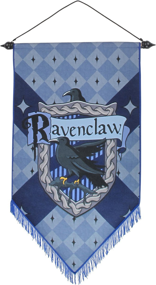 Harry Potter Slytherin Ravenclaw Hogwarts Gryffindor Banner Bunting Hanging Flag 