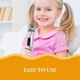thumbnail image 3 of Shisuyan 2 Pcs Microphone Réaliste Accessoire pour Enfants Faux Microphone Faux Microphone pour Déco Modèle Microphone pour Enfants Microphone en Plastique pour Enfant, 3 of 8