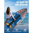 thumbnail image 6 of HLDIRECT 11'6" x 35" Inflatable Stand Up Paddle Board with Seat, Extra Long & Wide SUP Board, Non-Slip Stable Deck for Adults & Youth, 6 of 8