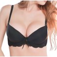 thumbnail image 2 of Ofreoo Plus Size Lace Supportive Bra for Women Light Padded Underwire Deal of the Week, 2 of 4