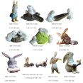 thumbnail image 2 of Resin Animal Shape Table Decor Cute Replacement Simulation Home Bedroom Office Easter Ornament Decoration Gift Type 10, 2 of 6