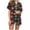 Red 2, variant on HUJlwoi Women's Christmas Pajamas Matching Sets Print Short Sleeve Button Down Sleep Shirt and Shorts Pj Set Two Piece Outfits