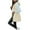 Beige, variant on Uaswgudfs Women's Long Hooded Puffer Vest, Sleeveless Winter Jacket with Pockets - Casual Outerwear Beige 2XL