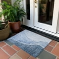 thumbnail image 6 of Addison Rugs Chantille Indoor/Outdoor Transitional Abstract Blue Washable Rectangle Rug, 1'8" x 2'6", 6 of 6