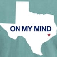 thumbnail image 3 of CafePress - Houston, Texas On My M - Mens Comfort Colors Shirt, 3 of 5