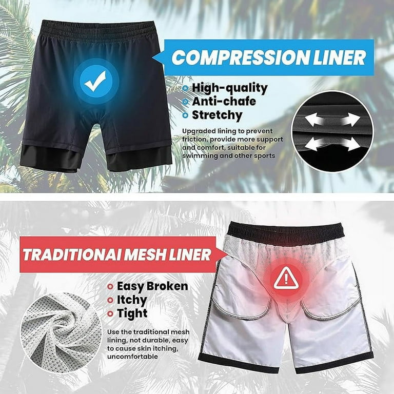 Costume De Bain Homme Dreamwave Mens Pack Swim Trunks With