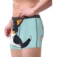 thumbnail image 4 of SEVEBJ Men's Boxer Briefs & Trunks Stretch Underwear Boxer Briefs Modern Underwear, 4 of 9