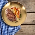 thumbnail image 3 of Miangastore Silver Round Metal Dinner Plates for Festive Occasions 6 Pcs 6 Inch, 3 of 8