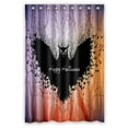 thumbnail image 1 of BSDHOME Rideau de Douche Animal, Hibou d'Halloween Hibou de Nuit Tissu Polyester Rideau de Douche 48x72 Pouces, 1 of 4