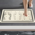 thumbnail image 6 of Bath Mat Washable Rug Diatomite Floor Mat 15.74x23.62 in Household Bathroom Absorbent Door Mat Bathroom Diatomite Foot Mat Non Slip Floor Mat Absorbent Drying Mat for Floor,Tub & Shower, 6 of 7
