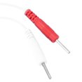 thumbnail image 3 of 2 in 1 Portable Massage Machine Electrode Wire Replacement Electrode Lead Wires Connector Cables, 3 of 5