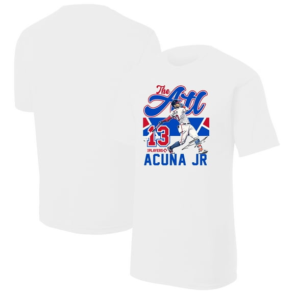 Men's Ronald Acu-a Jr. White City Connect Player Graphic T-Shirt