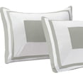 thumbnail image 5 of Superior Grammercy 3 Piece Modern Bedding Set, Full/ Queen, Grey, 5 of 5
