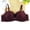 #37Purple, variant on Byworldtasic Ladies Elegant Lace Push‑Up Bra Underwire Support Bra Multi‑Hook Back Closure Daily Wear Bra
