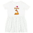 thumbnail image 3 of Inktastic I Love Snakes Girls Toddler Dress, 3 of 5