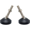 thumbnail image 4 of Patas giratorias niveladoras para muebles, base de goma antideslizante que garantiza la estabilidad, núcleo de acero al carbono que soporta cargas pesadas, antivibración para uso en muebles de, 4 of 5