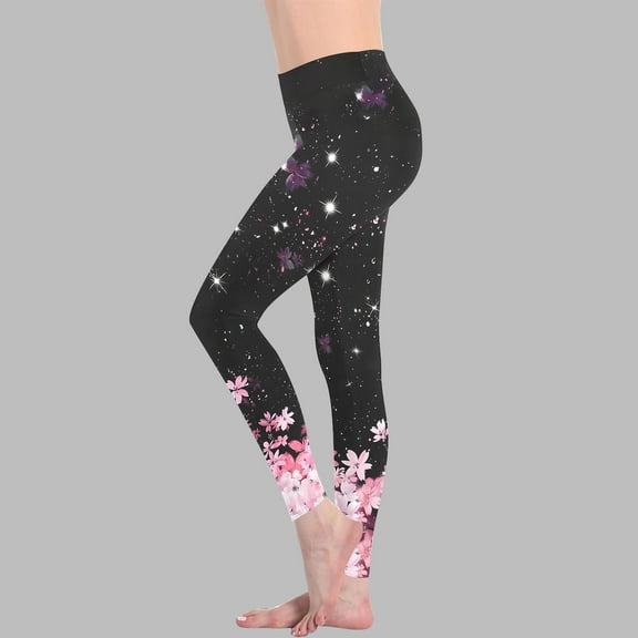 Otvok Womens Casual Hip Lifting Yoga Pants Leggings Stretch Pants Training Leggings Pants