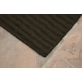 thumbnail image 5 of Garland Rug Sheridan Washable Nylon Bath Rug Set, 2 Piece Set (17"x24" Bath Rug, & 21"x34" Bath Rug) Chocolate, 5 of 5