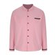 thumbnail image 4 of pstuiky camisas de manga larga para hombre, Camisa informal de manga larga con cuello vuelto y botones estampados en color liso para hombre camisetas de hombre xxl, 4 of 6