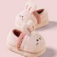 thumbnail image 5 of XIYON Kids Slippers Children's Cozy Slippers For Indoor Use For Fall Winter Comfortable Cartoon Design For Girls And Boys 11.5-12 Years, 5 of 7