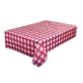 thumbnail image 4 of Table Cloth Square Table, Plastic Table Cloth Disposable, 70.8''×70.8'' Tablecloth for 6ft Tables, Table Cloth for Disposable Use, Table Cover for Holiday Party, Gathering, 4 of 4