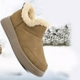 thumbnail image 3 of Winter Old Cotton Shoes Women's Plush Thick Mom Shoes Slip Cold Proof Warm And Comfortable Boots, 3 of 8