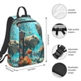thumbnail image 4 of Daiia Underwater Swimming Guinea Pig School Backpack for Men and Women Lightweight Backpack Durable Backpack Water-Resistant,Travel,Work Bag, 4 of 9