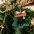 thumbnail image 3 of Christmas Tree Scented Ornament Hanging Car Air Freshener for Home Decor Closet Bedroom Natural Fragrance Decorations(Green), 3 of 6