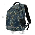 thumbnail image 2 of FORMRS Kids School Backpack Elementary Student Unisex Travel Bookbag with Reflective Stripes, Shadowy Forest Pattern, 2 of 7