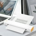 thumbnail image 2 of White Wireless Portable Printer White Supports A4 Inkless Mobile Ios Android Laptop Portable Printers #988F3, 2 of 5