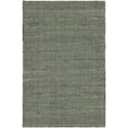 thumbnail image 3 of Hauteloom Moreh Natural Fiber Jute Living Room, Bedroom Area Rug - Sea Grass, Rattan Solid Carpet - Green, Teal - 2' x 3', 3 of 5