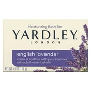3 Pk Yardley London Moisturizing Bath Bar English Lavender 4.0 Oz.