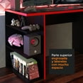 thumbnail image 5 of Madesa Escritorio Gamer Para Computador Negro/Rojo 1, 5 of 5