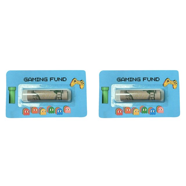 Holiday Ornament Christmas Card Decoration Festive Greeting Card Display for Celebrations and Gifting*2 Pack