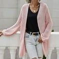 thumbnail image 2 of TAIAOJING Cardigan for Women Long Sleeve Knitwear Open Front Casual Outerwear Knit Cardigan Sweater, 2 of 9
