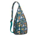 thumbnail image 1 of Intergalactic Traveler Chest Bag - Spaceship & Constellation Design, 1 of 4