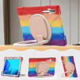 thumbnail image 4 of Funda protectora de color para Samsung Tab S7 Plus de 12,4 pulgadas con soporte para bolígrafo, anillo ajustable grande y protección contra golpes., 4 of 5