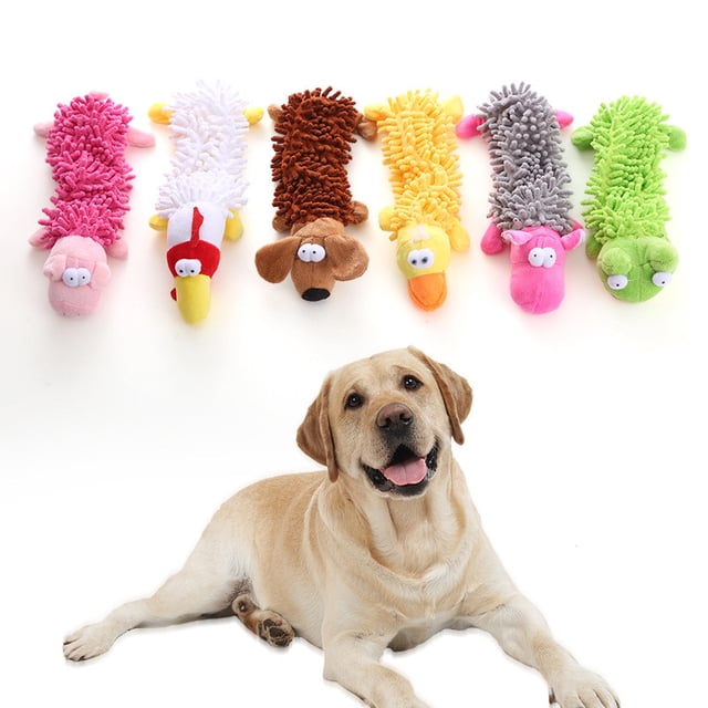 Mejor juguete para morder perros y masticadores agresivos - Juguete de dentición resistente y chirriante con masaje de encías para cachorros y perros pequeños a grandes