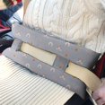 thumbnail image 3 of Mastectomy Car Seat Pillow Adjustable Chest Cushion for Seatbelt Comfort, Removable Cover (Abstract Waves), 3 of 7